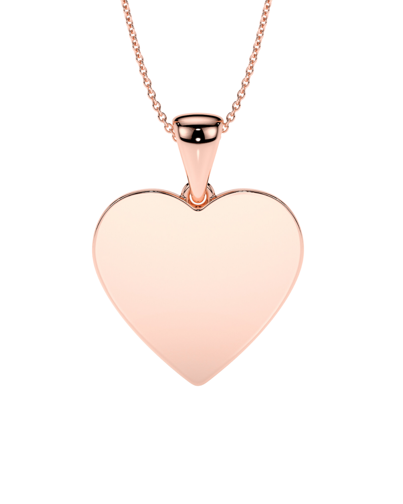 HEART OF GOLD STRIPE NECKLACE