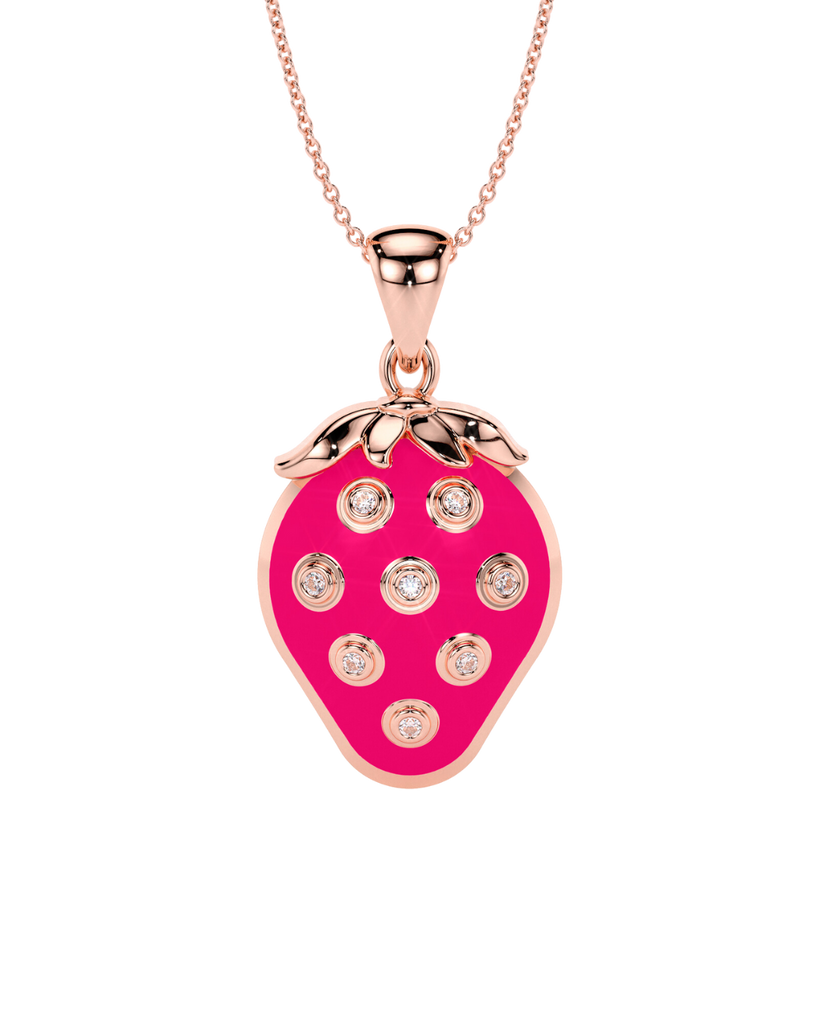 SWEET STRAWBERRY NECKLACE